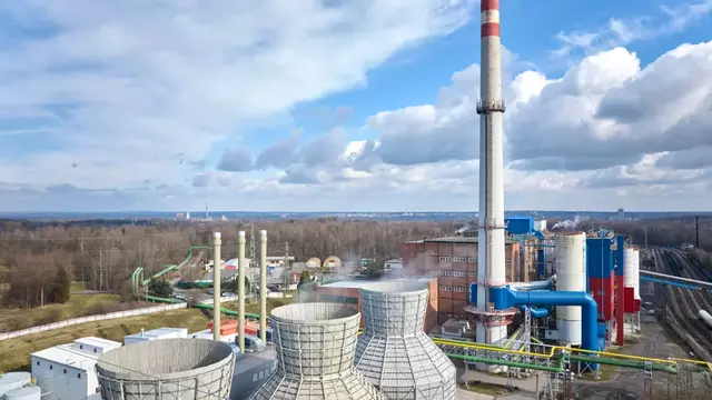 Karviná power plant in the Czech Republic